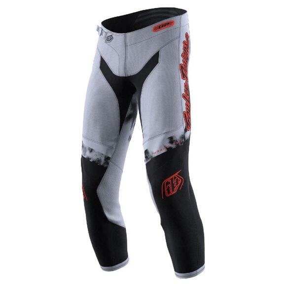 Troy Lee Designs Mens GP Motocross Racing Pants Astro Light Gray Orange Size 28 - Picture 1 of 5